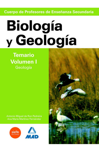 Biologia Geologia Profesores Secundaria Vol I Temario - R...