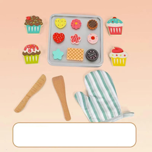 Para Juego De Comida De Madera Para Jugar, Juego De De