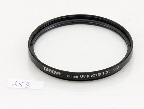 Filtro Tiffen 58 Mm Uv Protector #153