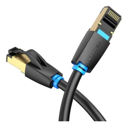 Cat8 Cable 2 Metros Stp Oro 24k Rj45 10gb Lan Internet Gamer