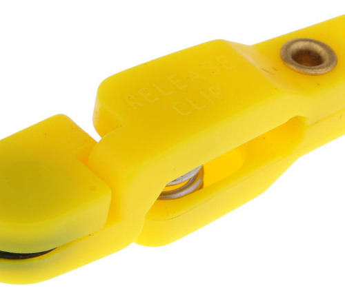 Clips De Liberación A Presión De 2 Piezas Rojo Amarillo