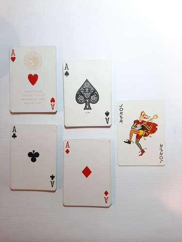 Cartas Poker Jet 2 Mazos En Estuche Anotador Y Lapiz Ro 1340