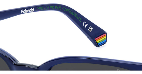 Lentes De Sol Polaroid Mujer Pld 6226/s 207384pjp54m9 Diseño Azul