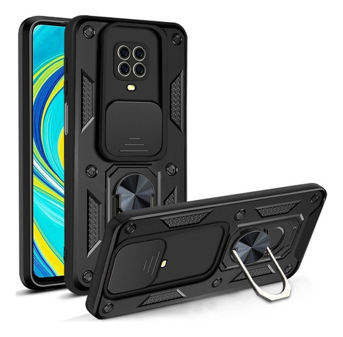 Carcasa Con Protector De Cámara Para Redmi Note 9s