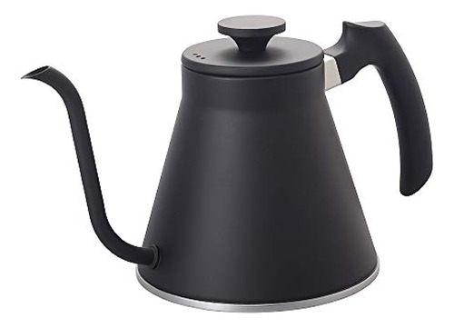 Hervidor De Goteo  Fit  Hario V60, 1200 Ml Negro Mate