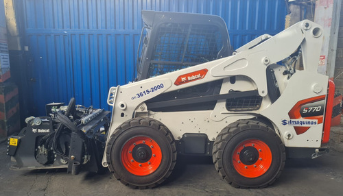 Bobcat Mod. S770 Com Fresa De 1 M Para Locação Imediata