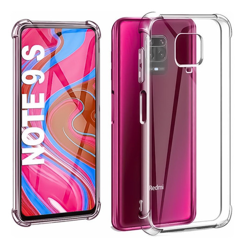 Funda Antishock Transparente Para Xiaomi Note 9s - Note9 Pro