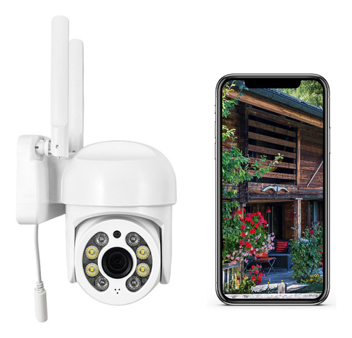 Mini Câmera Pequena De Vigilância Wi-fi I Ture 2mp Home Hd