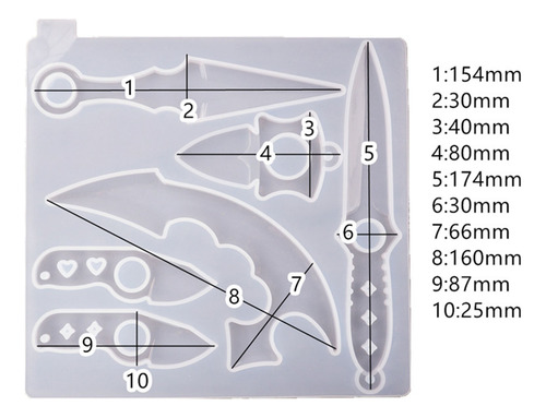 Molde De Tablero De Ajedrez W Chess Crystal, Resina Epoxídic