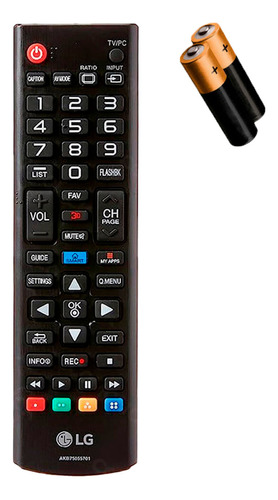 Controle Smart 3d Para Tv LG Akb73975702 Função Futebol