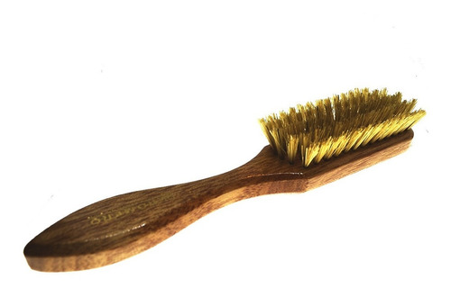 Imagen 1 de 5 de Cepillo Romero ® Genuino Para Cabello 21cms Con Cerda Natural Genuina De Jabali Y Mango De Madera Envio Gratis