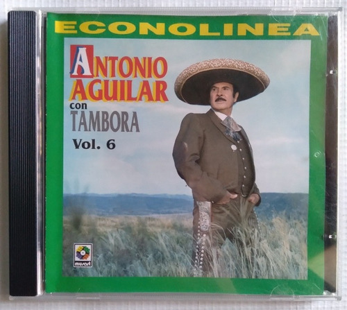 Cd Antonio Aguilar Con Tambora Vol 6