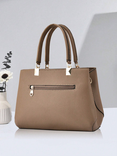Juego De Bolso Y Cartera Clásico De Señora De Dos Piezas