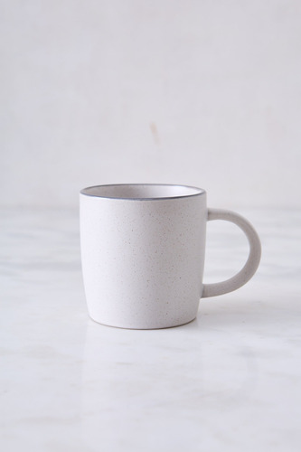 Taza Jarro Mug Ceramica Cafe Evan Color Blanco 400ml
