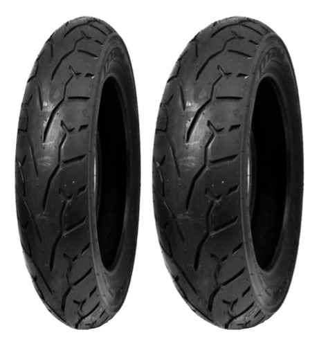 Par Pneus Moto Custom 150/80-16 + 200/70-15 Pirelli