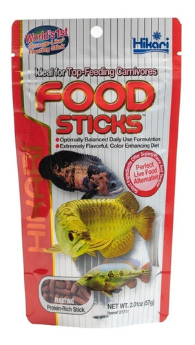 Hikari Food Sticks 57g Alimento Para Peces