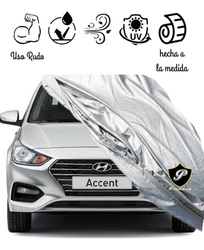 Cubierta / Cubre Auto Accent Hbcon Broche 2018-2024