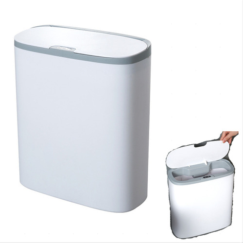 . Bote De Basura Automático Con Sensor Inteligente, Baño, Co