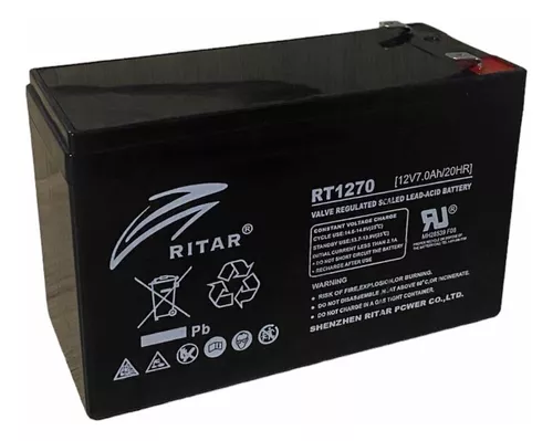 BATERIA RECARGABLE 12V 9AH RITAR RT1290 SECA – Entesef Sac