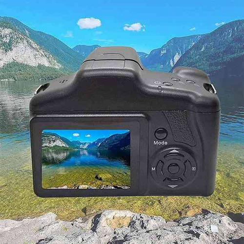 Câmera Digital Vlog Câmera Fotográfica 16x Zoom Digital 720p