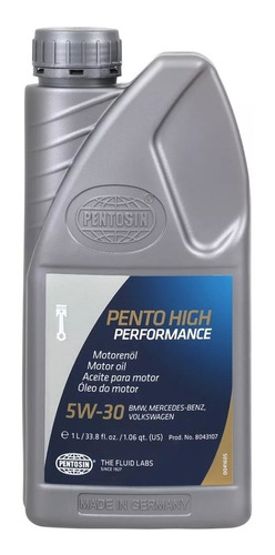 Aceite Motor Pentosin Bmw X3 2004 6 Cil. 3.0l 5w30; 1 L