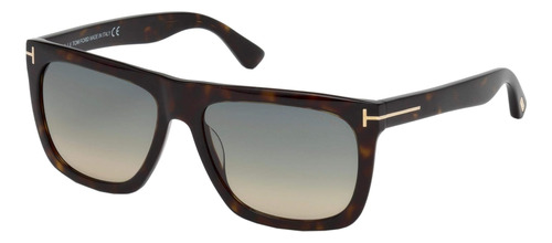 Tom Ford Ft0513 Morgan Square Gafas De Sol, Havana Oscuro,