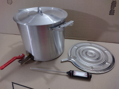 Olla 6l Aluminio Fundir Derretir Cera Velas Difusor Tp