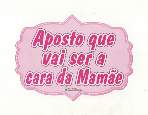 Imagem 10 de 10 de Placa Para Foto Chá De Bebê Menina 9 Unidades