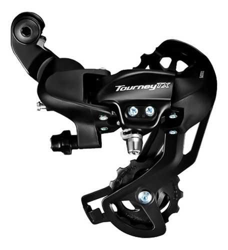 Câmbio Traseiro Megarange Tx800 7/8v 34d S/gancheira Shimano Comprimento Da Gaiola Longo Cor Preto