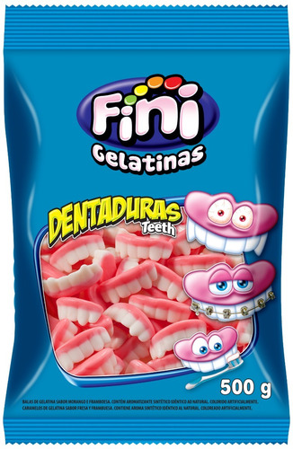 Gelatina Dentadura Fini X500g