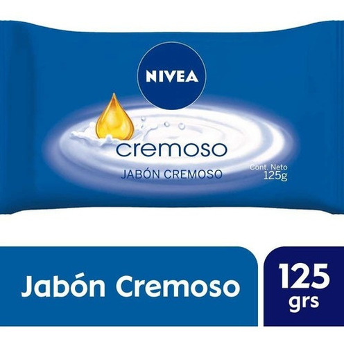 Jabón en barra Nivea Cremoso 125 g