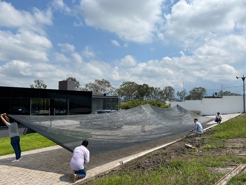 Imagen 4 de 8 de Malla Sombra Rollo 70% Raschel 4x15 Mts Invernaderos Jardín