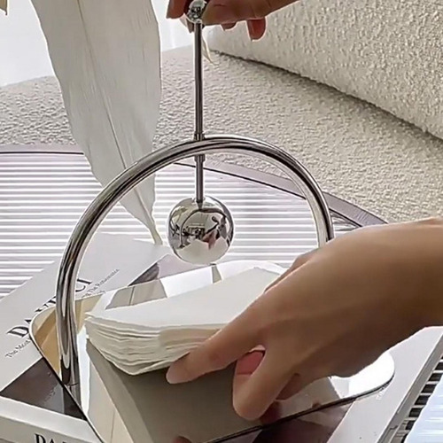 Servilletero Porta Toallas De Papel Para Comedor Con Brazo,