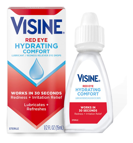 Visine Red Ojo Hidratante Alivio De Enrojecimiento Y Gotas O