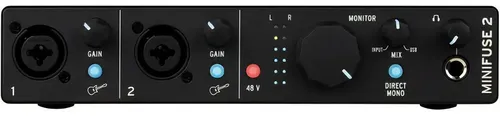 Interface De Áudio Usb-c 2x2 Arturia Minifuse 2 Black | Frete grátis