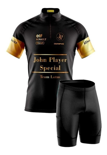 Conjunto Camisa E Bermuda Ciclismo Jhon Player Special