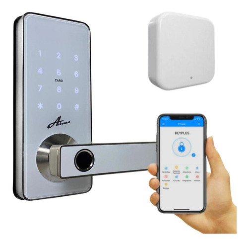 Fechadura Digital Eletronica Milre 8500 Ttlock Wifi