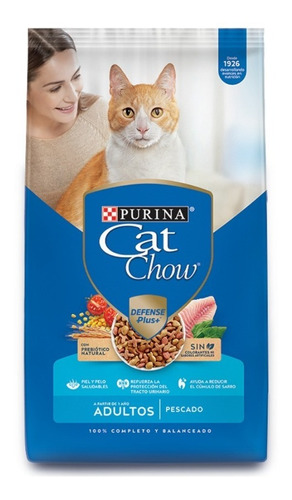 Cat Chow Adultos Pescado 3kg Purina