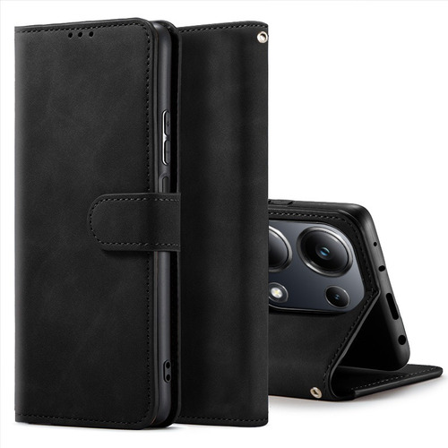 Z For Xiaomi Redmi Note 13 Pro 4g Wallet Magnetic Clasp Case