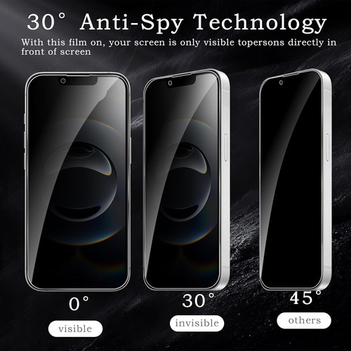 Vidrio Templado Privado Anti Espia Para Motorola Moto G15