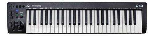 Controlador Midi Usb Alesis Q49 2 Pitch Nuevo Envio Meses