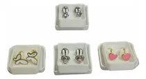 Comprar Caravanas Abridores Bebé En Acero Quirúrgico  Kit X 2!!