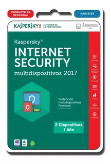 Kaspersky Internet Security 3 Pc 1 Año Windows Mac Android