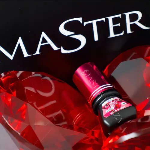 Adhesivo para extensiones de pestañas Elite Master Hs Ruby, 3 ml, color negro