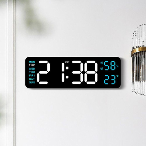 Reloj De Pared Electrónico Reloj De Mesa Con Pantalla De Par
