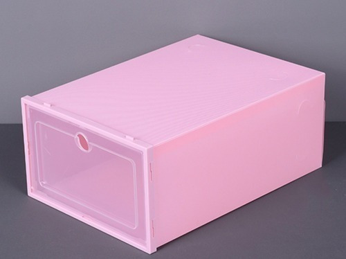 Caja De Almacenamiento Para Zapatos, Apilable, Plegable