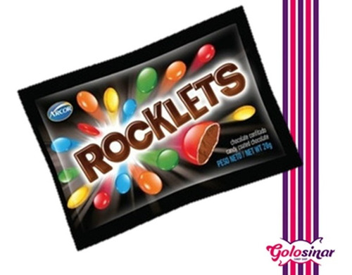 Rocklets Confites De Chocolate 24u X 20g Oferta En Golosinar