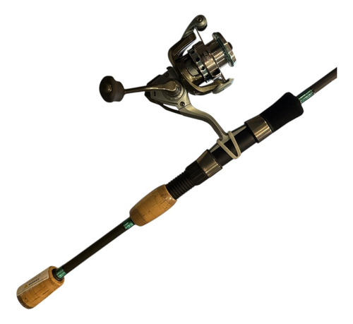 Molinete Alaris ALS602ml20 Vara de 6'0, 10 libras y 2 peniques Combo + Okuma