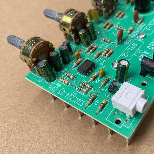 Dx0409 Dc 12v 2 Canales Audio Amplificador Esté De Del