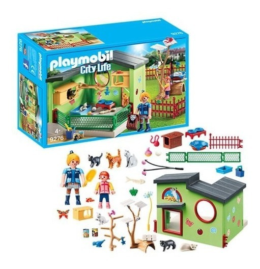 Playmobil City Life Refugio Para Gatos | pamso.pl